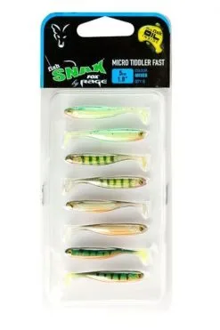 Fox - Rage- Mixed Micro Lure Set 8 Fox - Rage- Mixed Micro Lure Set -Predator Fishing Rods Verkoopwinkel 5cm micro tiddler fast pack