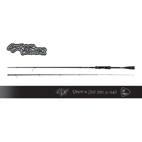 Fox Rage - Street Fighter Rod - Drop N Jig 210cm 3-14g 1 Fox Rage - Street Fighter Rod - Drop N Jig 210cm 3-14g