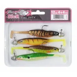 Berkley - Sick Vibe 12cm 4pc Pre-Rigged Bismuth