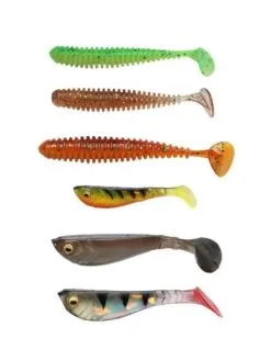 Berkley - Softbait Kit Perch 30pcs -Predator Fishing Rods Verkoopwinkel berkley softbait kit perch 4