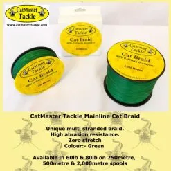 Catmaster Tackle Catmaster - Cat Braid 250m -Predator Fishing Rods Verkoopwinkel cat braid 1