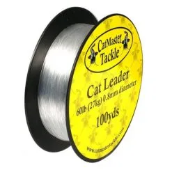 Catmaster Tackle - Cat Leader - 60lb - 100yards - Clear