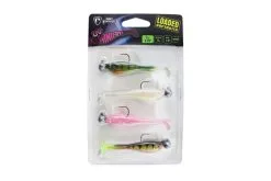 Fox Rage - Mini Fry X 4 Mixed UV Colour Pack LOADED - 5g 1/0 Head