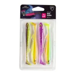 Fox Rage - Slick Shad - Mixed UV Colour Pack