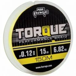 Fox Rage - Torque Yellow Braid 150m