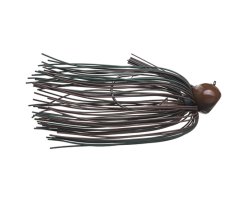 Strike King - COMEBACK JIG -Predator Fishing Rods Verkoopwinkel jlcj34 46 comebackjig greenpumpkin sideright