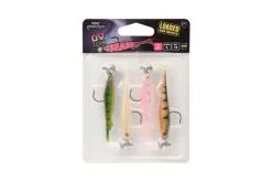 Fox Rage - Slick Shad X4 Mixed UV Colour Pack LOADED