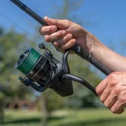 Okuma - Custom Carp 7000 Spod Reel -Predator Fishing Rods Verkoopwinkel okuma custom spod cs reel in use 3