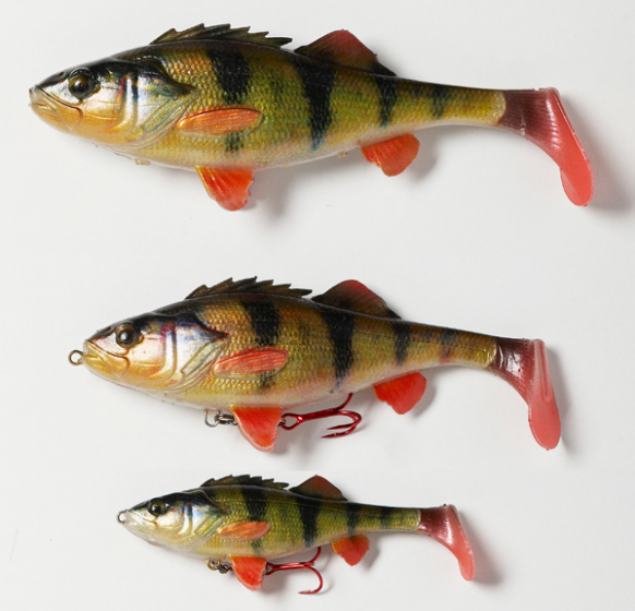 Savage Gear - 4D Perch Shad 3 Savage Gear - 4D Perch Shad - Afbeelding 3