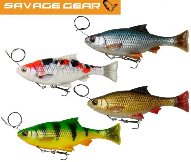 Savage Gear Savage - 4D Line Thru Pulse Tail Roach 18cm 90g 1 Savage Gear Savage - 4D Line Thru Pulse Tail Roach 18cm 90g
