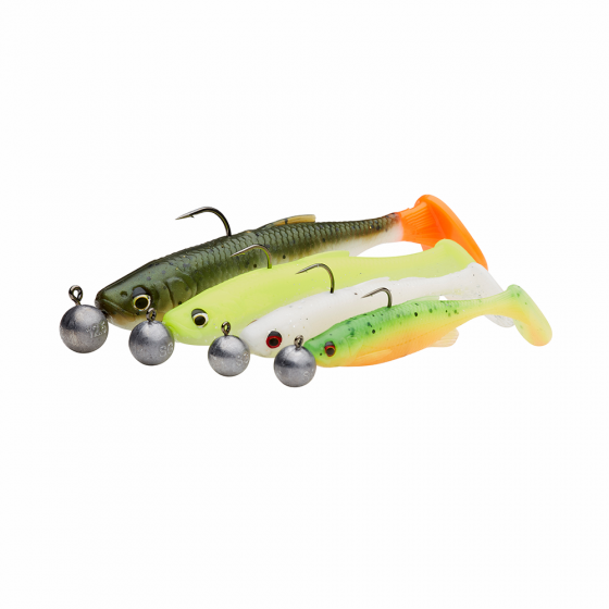 Savage Gear - Fat Minnow T-Tail Rtf - Mix 4+4pcs 2 Savage Gear - Fat Minnow T-Tail Rtf - Mix 4+4pcs - Afbeelding 2