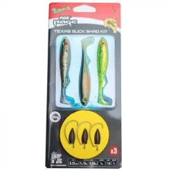 Fox - Rage - Texas Slick Shad Rig Kit 12g 3/0