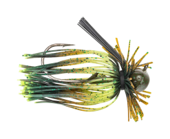 Strike King - TOUR GRADE FINESSE FOOTBALL JIG -Predator Fishing Rods Verkoopwinkel tgffj38 133 tourgradefinessefootball mizzoucraw sideright