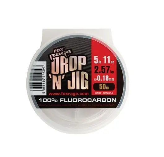 Fox Rage - Drop N Jig Fluorocarbon 1 Fox Rage - Drop N Jig Fluorocarbon