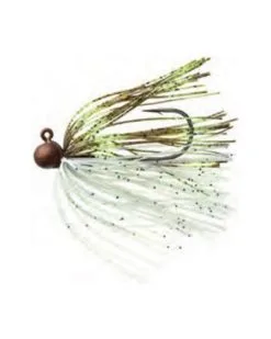 Daiwa - Prorex - Swimming Rubber Jig 9 Daiwa - Prorex - Swimming Rubber Jig -Predator Fishing Rods Verkoopwinkel white brown yellow